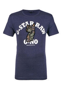 Футболка мужская G-Star Raw синяя 44