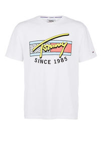 Футболка мужская Tommy Jeans белая 48