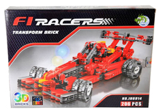 Конструктор F1 Racer, 206 деталей Shantou Gepai