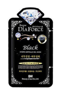 Гидрогелевая маска для лица Rearar Dia Force Black Hydro Ampoule Gel Mask 28 гр