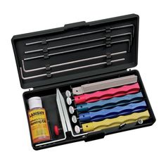 Точилка для ножей Lansky Professional Knife Sharpening System LKCPR, 5 камней