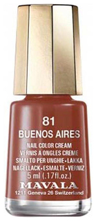 Лак для ногтей Mavala Nail Color Cream 81 Buenos Aires 5 мл