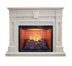 Электрокамин с увлажнителем воздуха Real-Flame Kellie 25,5/26 WT с очагом 3D Leeds 26