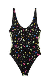 Купальник слитный женский MC2 Saint Barth PERRY CNNG00, черный, 44