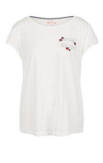 Футболка женская Mustang 1007418-2020 белая/синяя/розовая/красная L