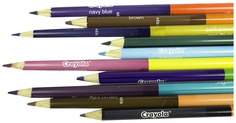 12 двухсторонних карандашей crayola