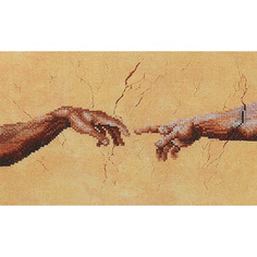 Набор для вышивания LanArte " Руки. Микеланджело" 26x16 см, 0007975-PN