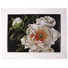 (35124) Набор для вышивания LanArte "Пионы" 35x25 см, 0008177-PN