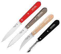 Набор ножей Opinel 1626 Красный, черный, бежевый, коричневый