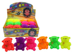 Мягкие игрушки животные 1Toy Нью-ежики Медвежонок со светом, 9 см Т10524