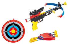Огнестрельное игрушечное оружие Toy Target Арбалет со стрелами 55033