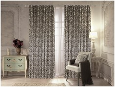 Штора Amore Mio RR 9813-13 2,0*2,7*2 коричневая