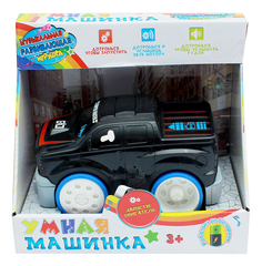 Музыкальная игрушка Умная машинка черное авто Рыжий кот и-4755
