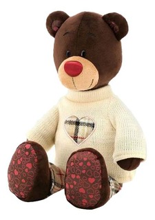 Мягкая игрушка Orange Toys Медведь Choco в свитере 30 см