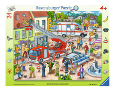 Пазл Ravensburger Пожарная команда 24 детали