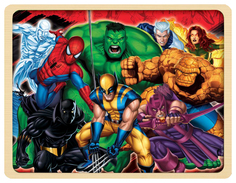 Пазлы Step Puzzle Marvel Герои деревянный 20 элементов