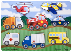 Пазл деревянный Melissa & Doug Мои первые пазлы Транспорт