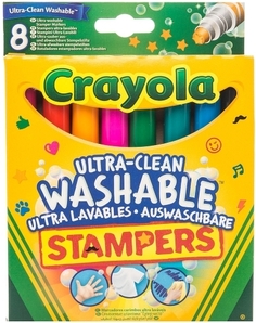 Набор мини-штампов Crayola Супер чисто 8 шт