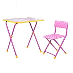 Комплект детской мебели B.Kids Познайка КП2/17 Мал.принцесса стол+стул мягкий