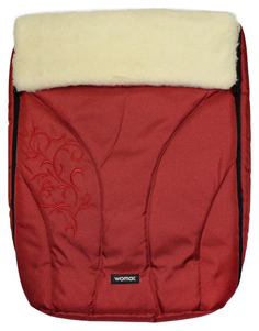 Спальный мешок в коляску Womar Snowlake №25 4/2 Красный