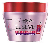 Маска для волос LOreal Paris Elseve Полное восстановление секущихся кончиков 300 мл