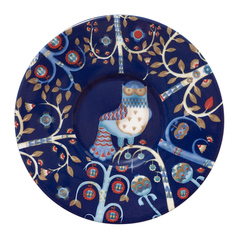 Taika Блюдце под чашку для кофе эспрессо 11см синее Iittala