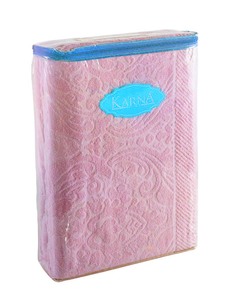 Простынь махровая 160х220 Karna Savina абрикосовый Cleo
