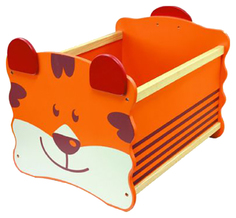 Ящик для хранения игрушек Im Toy Тигр оранжевый