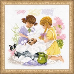 Набор для вышивания арт.СС-1646 "Хозяюшки" 30х30 см Риолис