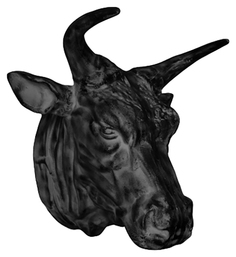 Декоративная статуэтка Restoration Hardware Голова Быка