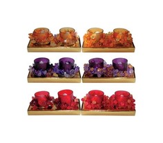 Подсвечник новогодний Snowmen Е60560 2 шт В ассортименте