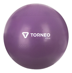 Гимнастический мяч Torneo A-209 фиолетовый; белый 65 см