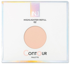 Сменный блок хайлайтера N.1 Contour Palette Highlighter Refill 02