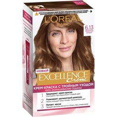 Крем-краска для волос LOreal Paris "Excellence" Темно-русый бежевый