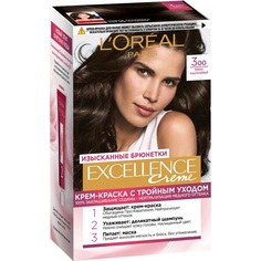 Крем-краска для волос LOreal Paris "Excellence" Темно-каштановый