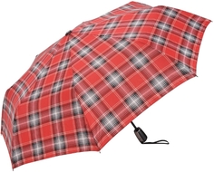 Зонт-автомат Doppler Karo красная клетка