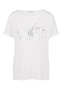 Футболка женская Mavi 167706-620 белая/серебристая L