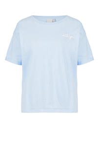Футболка женская ICHI 108600 14122 голубая/белая L