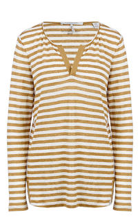 Футболка женская Scotch&Soda 133.18-SSLM.0250143702.18 коричневая/белая XS