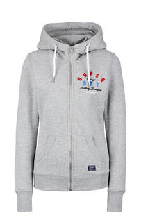 Толстовка женская Superdry серая 44