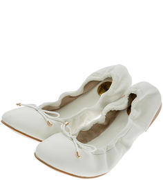 Балетки женские Buffalo 1520064 белые 37 DE