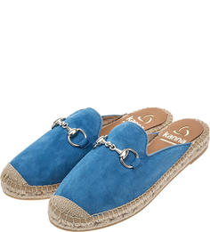 Мюли женские Kanna KV7009 ante azul синие 36