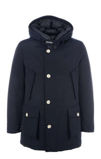 Пуховик мужской Woolrich синий 52