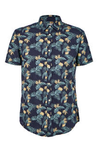 Рубашка Мужская Jack & Jones синяя 48