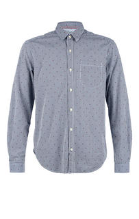 Рубашка Мужская S.Oliver синяя 52