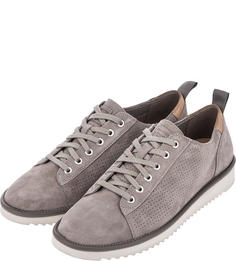 Ботинки мужские GEOX U926GB 00021 C9006 серые/коричневые 41 IT