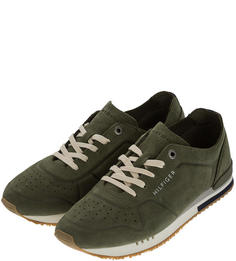 Кроссовки мужские Tommy Hilfiger FM0FM02158 010 olive night 41 US