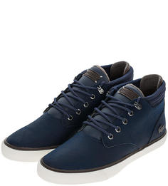 Мужские кеды Lacoste 736CAM00222Q8T синие/коричневые 44.5