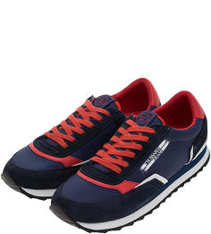 Кроссовки мужские Trussardi Jeans 77A00151-9Y099999.U608 синие/белые/красные 45