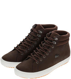 Мужские кеды Lacoste 736CAM0064DB2T коричневые 42